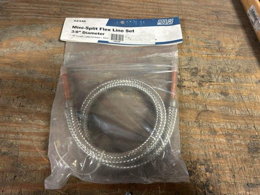 3/8" X 36" Mini Split Flexible Line Set