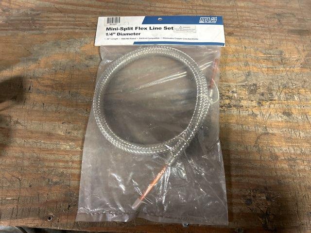 1/4" X 36" Mini Split Flexible Line Set