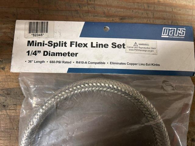 1/4" X 36" Mini Split Flexible Line Set