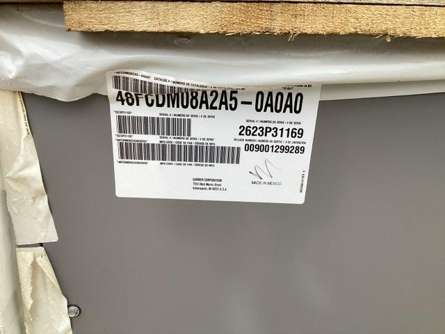 7.5 Ton Two-Stage Convertible Natural Gas/Electric Packaged Unit, 11.2 EER, 208-230/60/3, R410A