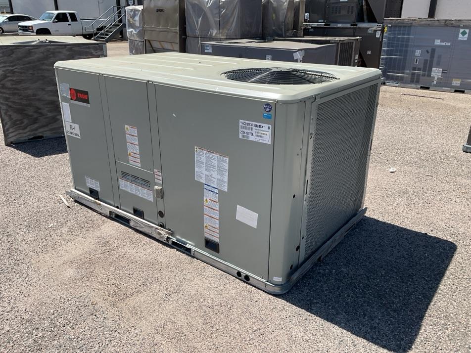 7.5 Ton Three-Stage Convertible Natural Gas/Electric Packaged Unit, 12.6 EER, 208-230/60/3, R410A