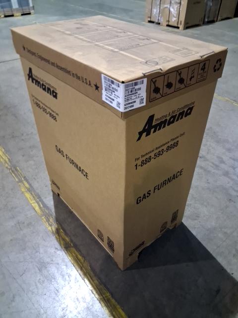 60,000 BTU Low NOx 2-Stage Down/Horz ECM Var Spd Comm Compatible Gas Furnace 96% 115/60/1 CFM: 1200