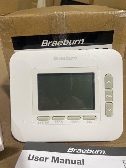 3 Heat/2 Cool, 7-Day, 2-5 Day Programmable Multi-Stage 24 V Heat Pump/Conventional Thermostat