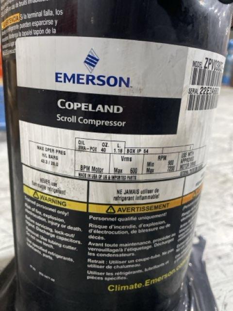 3 Ton Variable Speed AC/HP Scroll Compressor 220-240/60/3 R410A