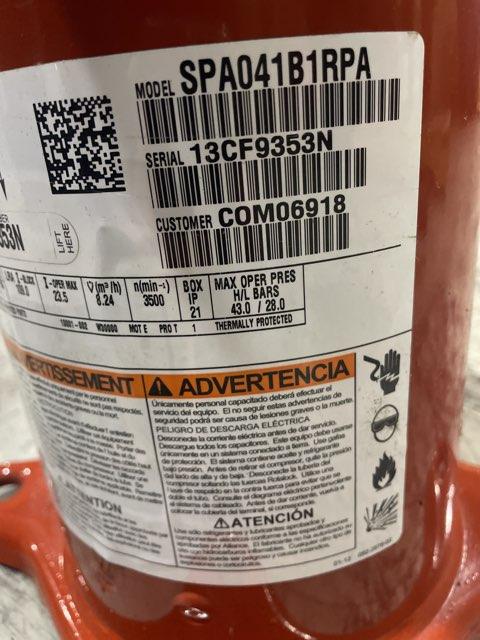 3.5 Ton Single-Stage AC Scroll Compressor 208-230/60/1 R410A