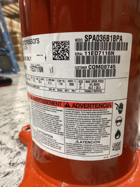 3 Ton Single-Stage AC Scroll Compressor 208-230/60/1 R410A