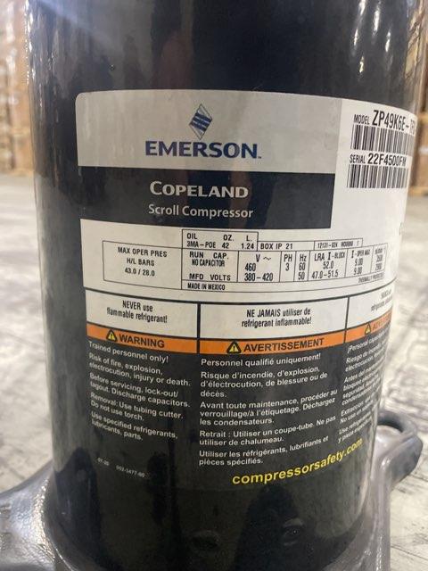 4 Ton Single-Stage AC/HP Scroll Compressor 460/60/3 R410A