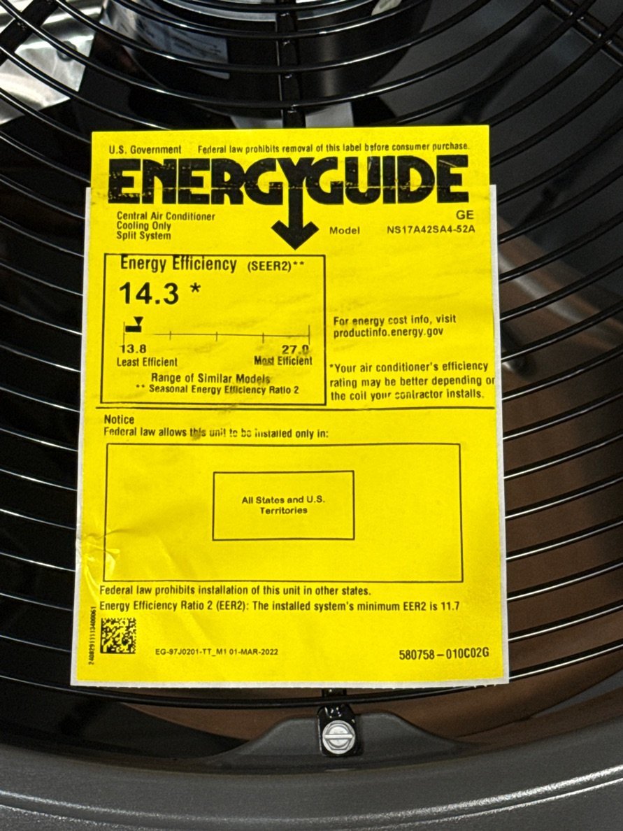 4 Ton Inverter Split-System Air Conditioner 208-230/60/1 R410A 23 SEER