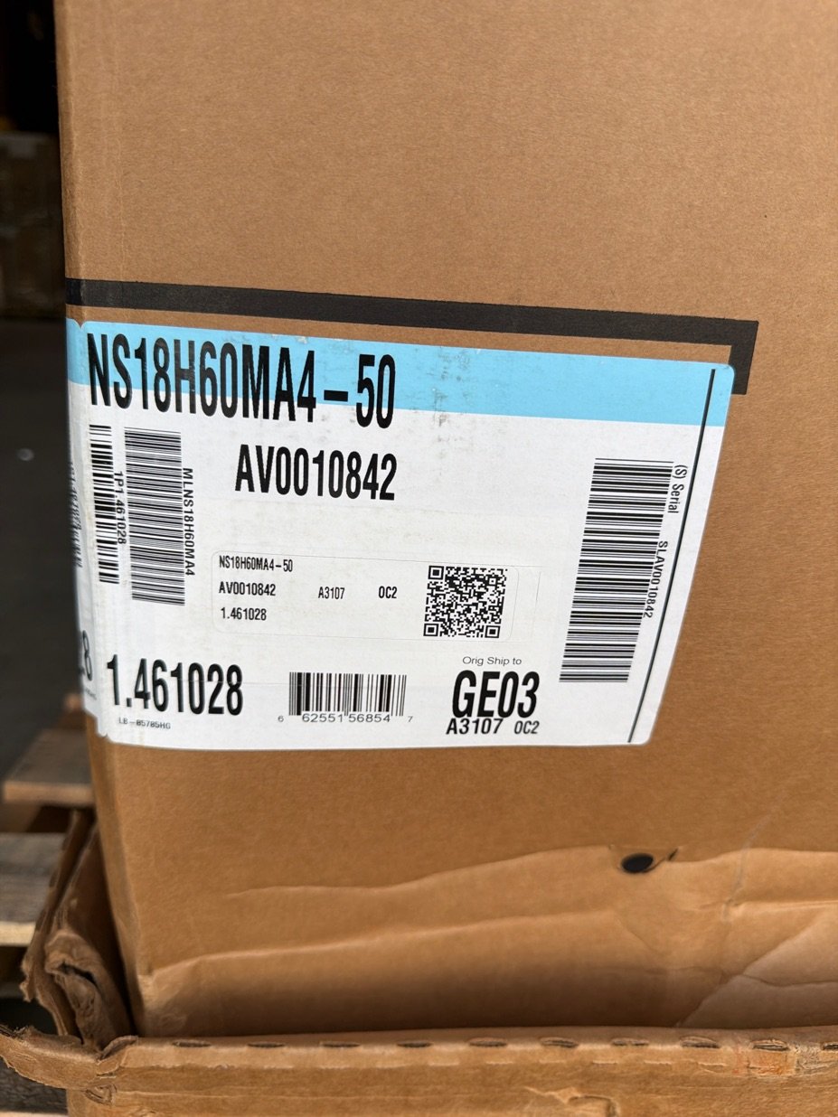 5 Ton Inverter Split-System Heat Pump 208-230/60/1 R410A 18 SEER