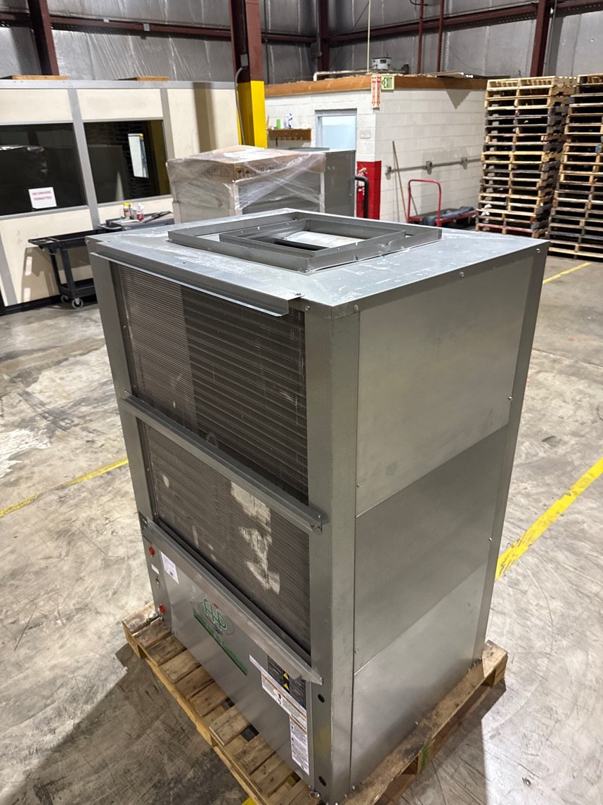 8 Ton Two-Stage PSC Vertical Geothermal Heat Pump 460/60/3 R410A 20.6 EER