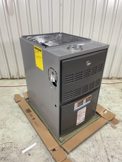 110,000 BTU Two-Stage Upflow/Horizontal ECM Multi Speed Gas Furnace 80% AFUE 120/60/1 CFM: 2175