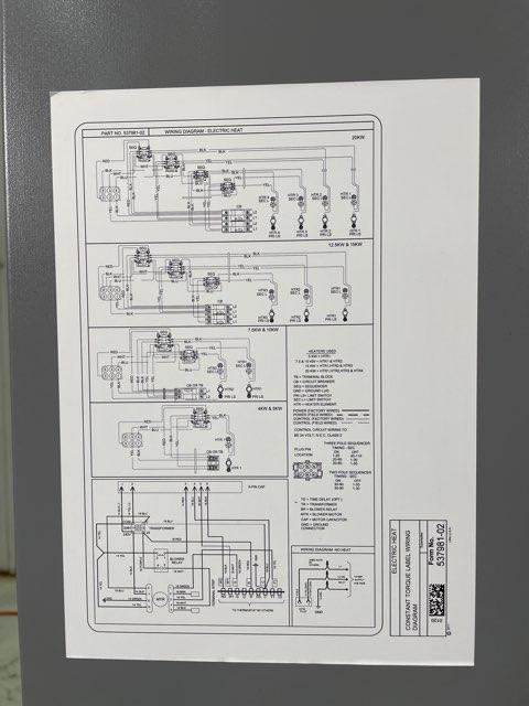 3 Ton AC/HP ECM Multiposition Air Handler 208-230/60/1 R-410A CFM 1540