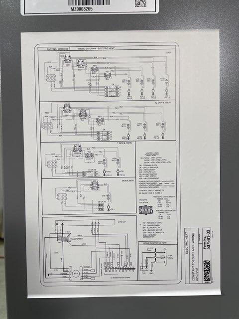 2 Ton AC/HP ECM Multiposition Air Handler 208-230/60/1 R-410A CFM 1160
