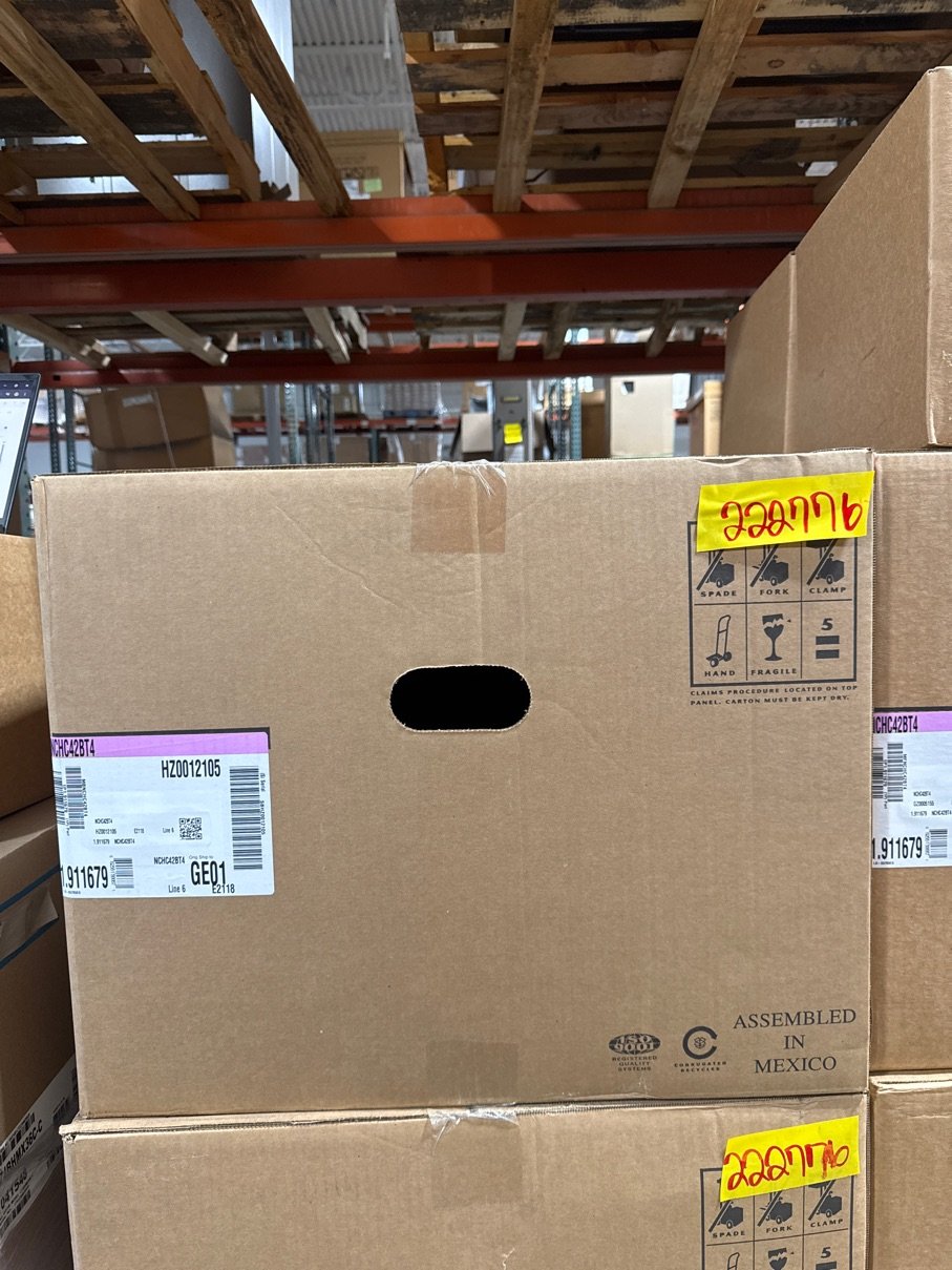 3.5 Ton AC/HP Horizontal Cased A Coil, R410A CFM 1800