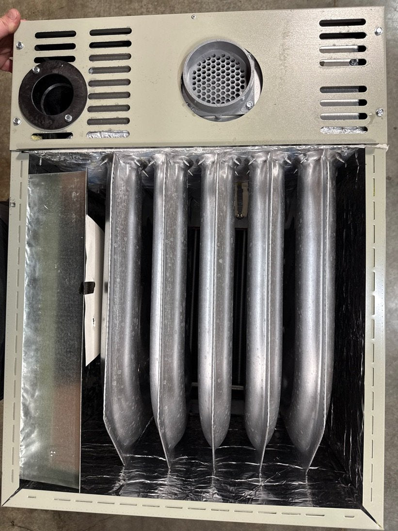 100,000 BTU Modulating Upflow/Horizontal ECM Var Spd Comm Comp Gas Furnace 96% 115/60/1 CFM: 1807