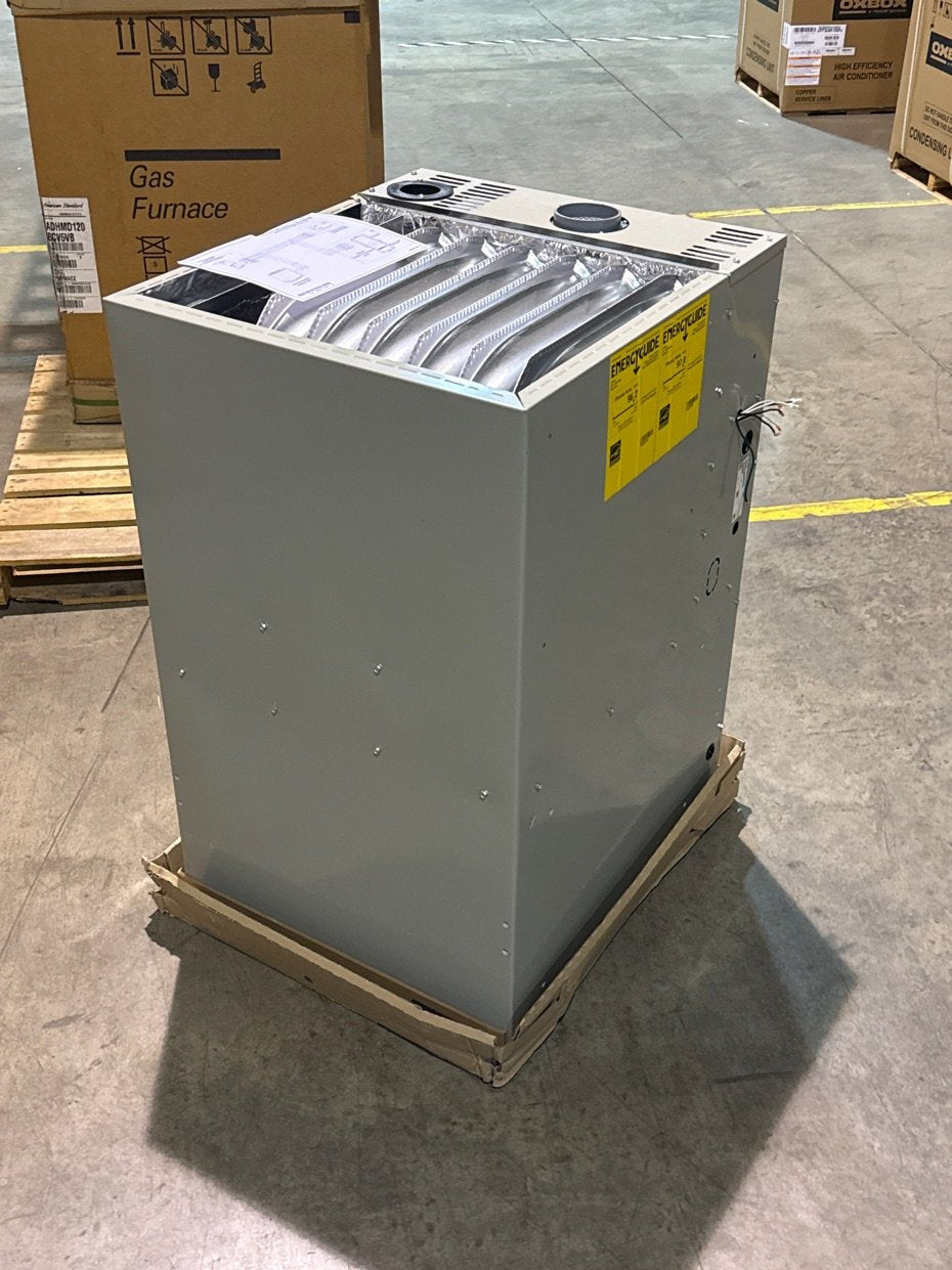 120,000 BTU Modulating Downflow/Horizontal ECM Var Spd Comm Comp Gas Furnace 95% 115/60/1 CFM: 2002