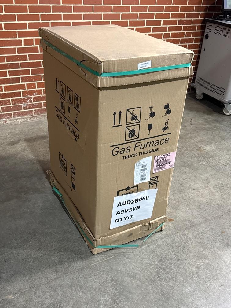 60,000 BTU Two-Stage Upflow/Horizontal ECM Variable Speed Gas Furnace 80% AFUE 115/60/1 CFM: 1089