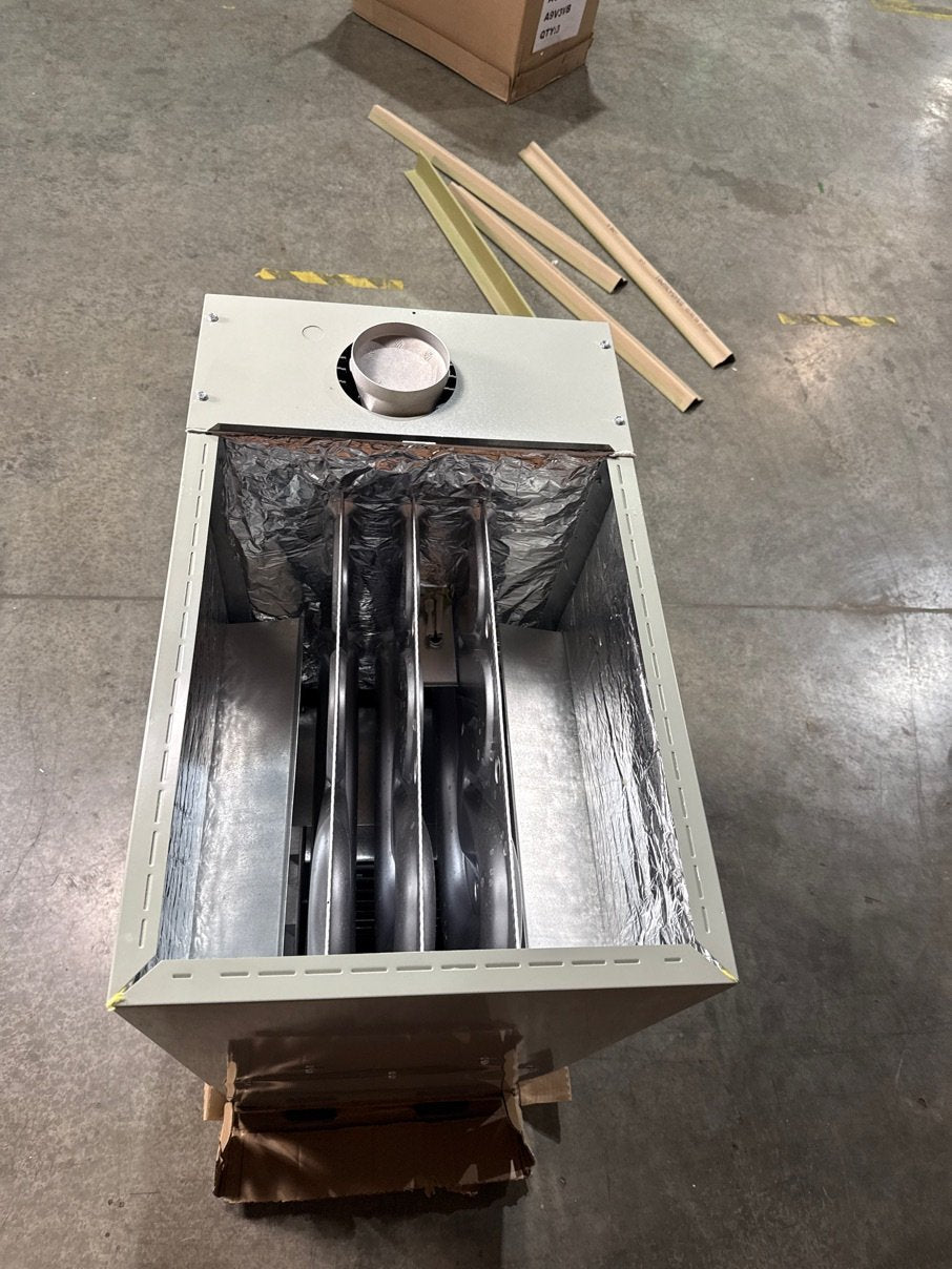 60,000 BTU Two-Stage Upflow/Horizontal ECM Variable Speed Gas Furnace 80% AFUE 115/60/1 CFM: 1089