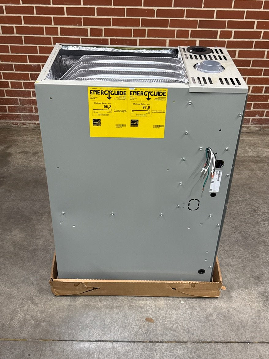 80,000 BTU Modulating Upflow/Horizontal ECM Var Spd Comm Comp Gas Furnace 97% 115/60/1 CFM: 1595
