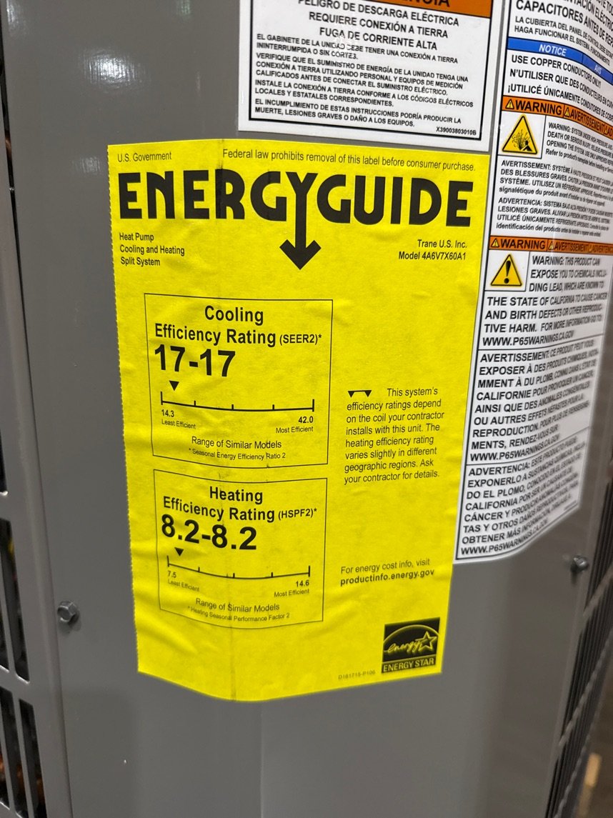 5 Ton Variable Speed Split-System Communicating Heat Pump 208-230/60/1 R410A 17 SEER