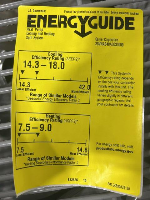 4 Ton Variable Speed Split-System Communicating Compatible Heat Pump 208-230/60/1 R410A 18 SEER