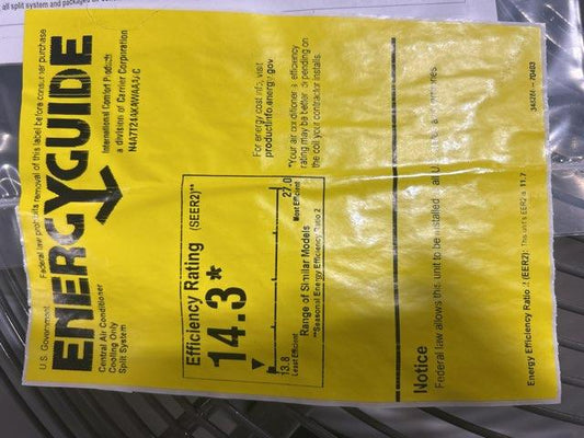 2 Ton Two-Stage Split-System Air Conditioner 208-230/60/1 R410A 17 SEER2