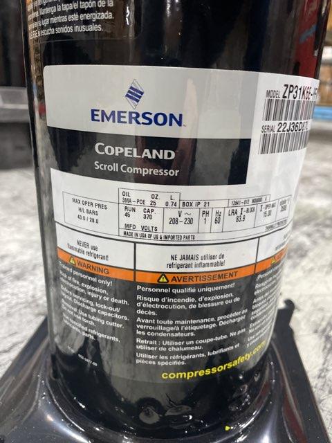 2.5 Ton Single-Stage AC Scroll Compressor 208-230/60/1 R410A