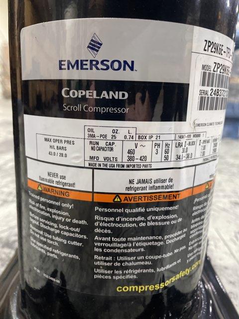 2 Ton Single-Stage AC Scroll Compressor 380-420-460/50-60/3 R-410A