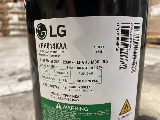1.5 Ton Single-Stage AC Scroll Compressor 208-230/60/1 R454B