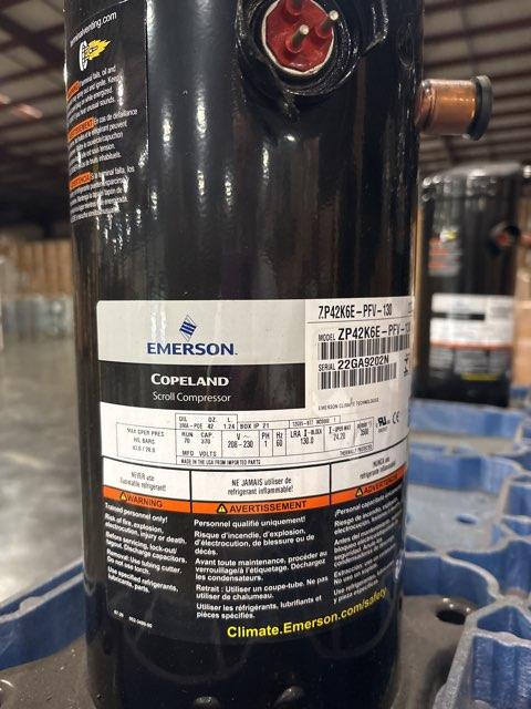 3.5 Ton Single-Stage AC Scroll Compressor 208-230/60/1 R410A