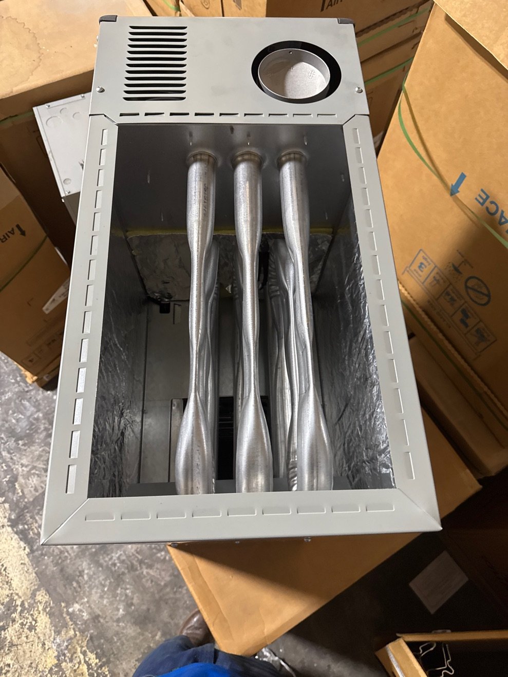 45,000 BTU Single-Stage Upflow/Horizontal ECM Multi Speed Gas Furnace 80% AFUE 115/60/1 CFM: 1350