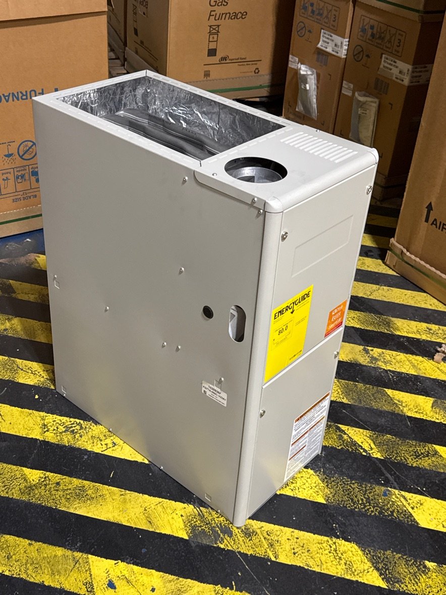 60,000 BTU Low NOx Two-Stage Upflow/Horizontal ECM Variable Speed Gas Furnace 80% 115/60/1 CFM: 1440