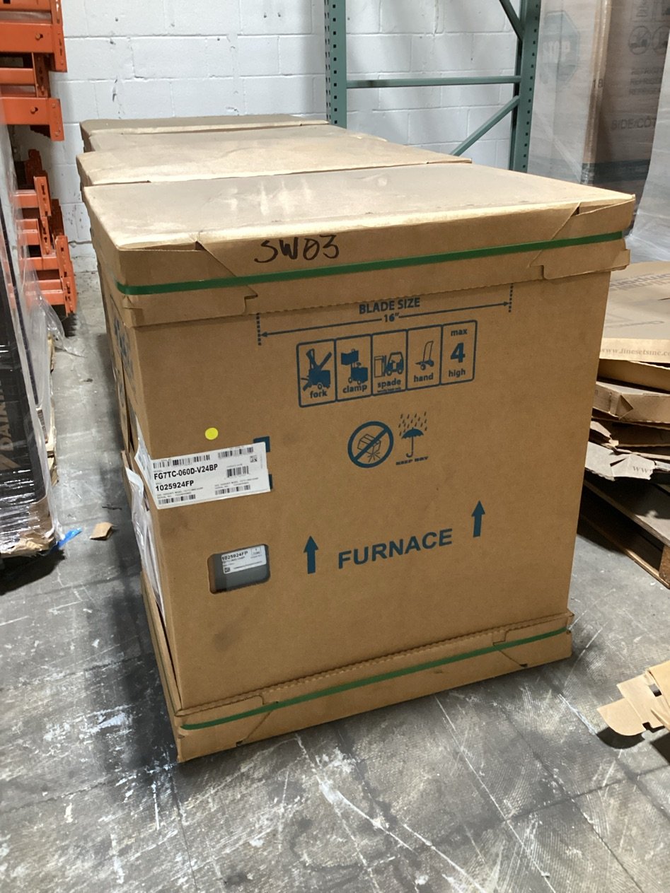 60,000 BTU Two-Stage Upflow/Horizontal ECM Variable Speed Gas Furnace 95% AFUE 115/60/1 CFM: 1400