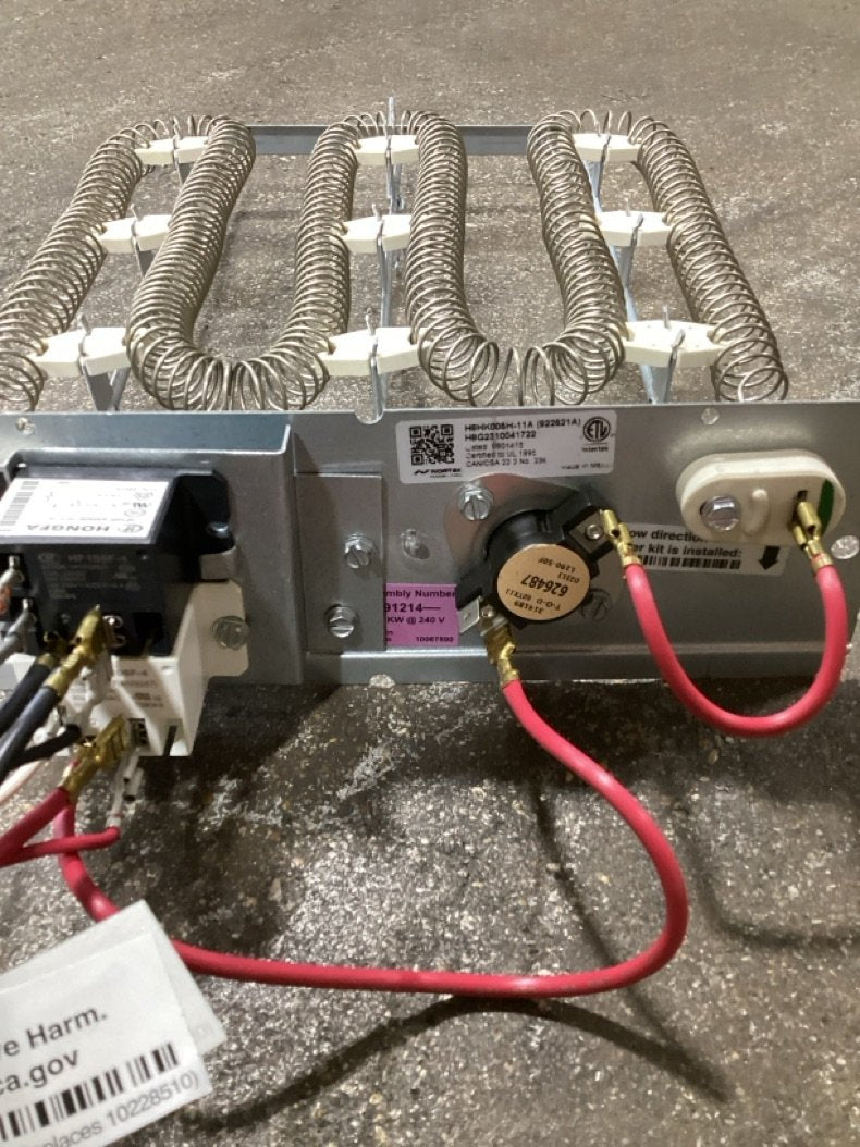 5 KW Electric Heat Kit with Breaker 240/60/1