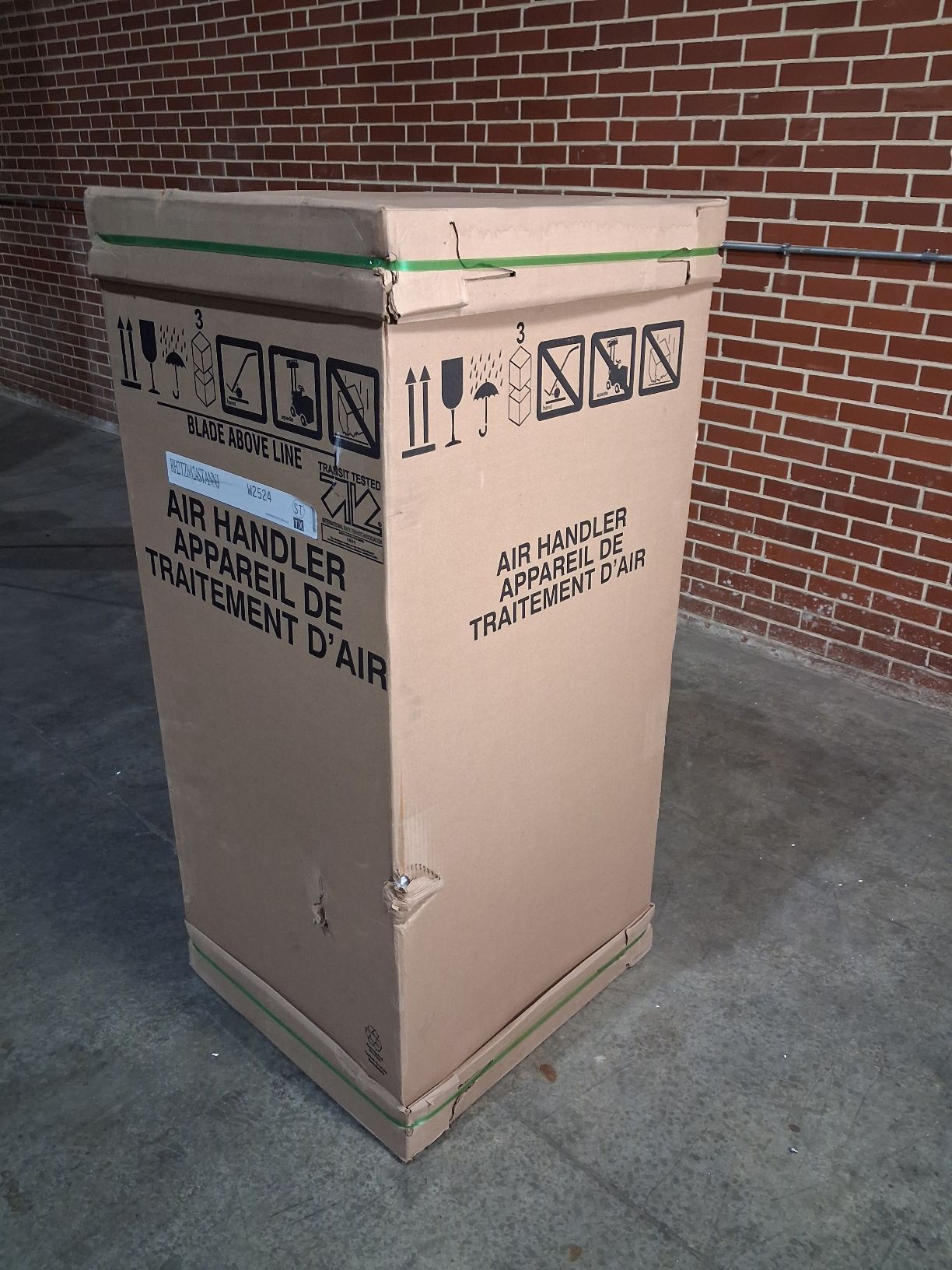 5 Ton AC/HP ECM Multiposition Air Handler 208-240/60/1 R-410A CFM 1600