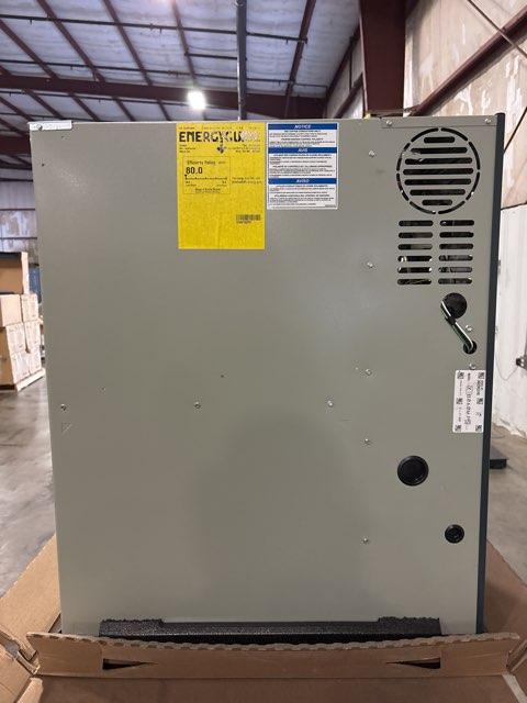 60,000 BTU Single-Stage Multiposition PSC Multi Speed Gas Furnace 80% AFUE 120/60/1 CFM: 1983