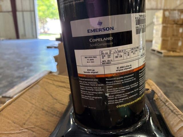 2.5 Ton Single-Stage AC/HP Scroll Compressor 208-230/60/1 R410A