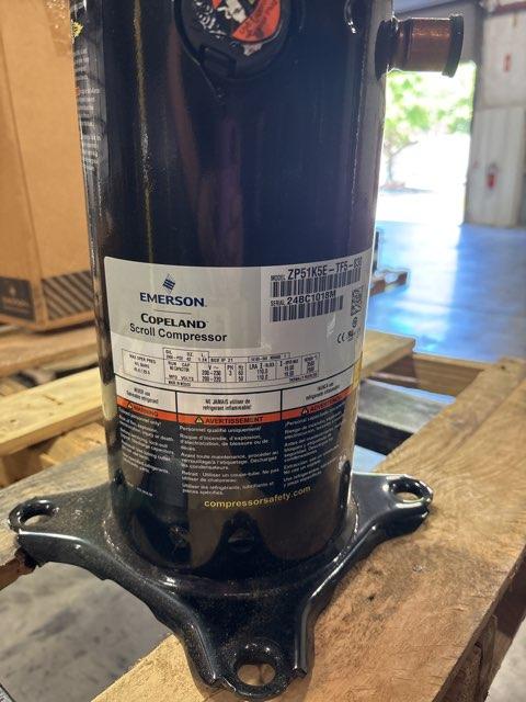 4 Ton Single-Stage AC/HP Scroll Compressor 200-230/60/3 R410A
