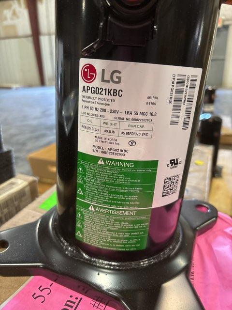 2 Ton Single-Stage AC Scroll Compressor 208-230/60/1 R410A
