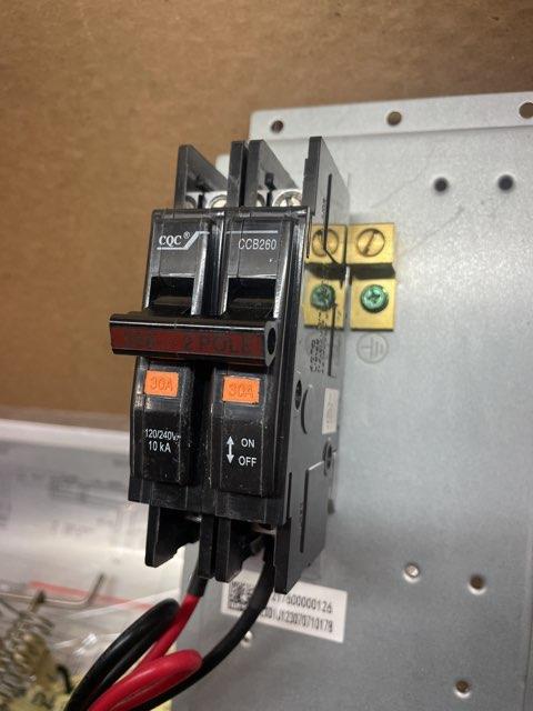 5 KW Electric Heat Kit with Breaker 208-240/60/1