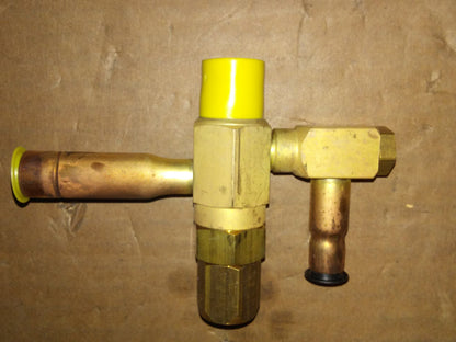 3/8" X 1/2" ODF EXPANSION VALVE BODY WITH INTERNAL EQUALIZED