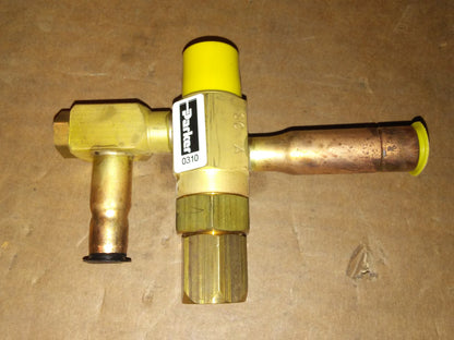 3/8" X 1/2" ODF EXPANSION VALVE BODY WITH INTERNAL EQUALIZED