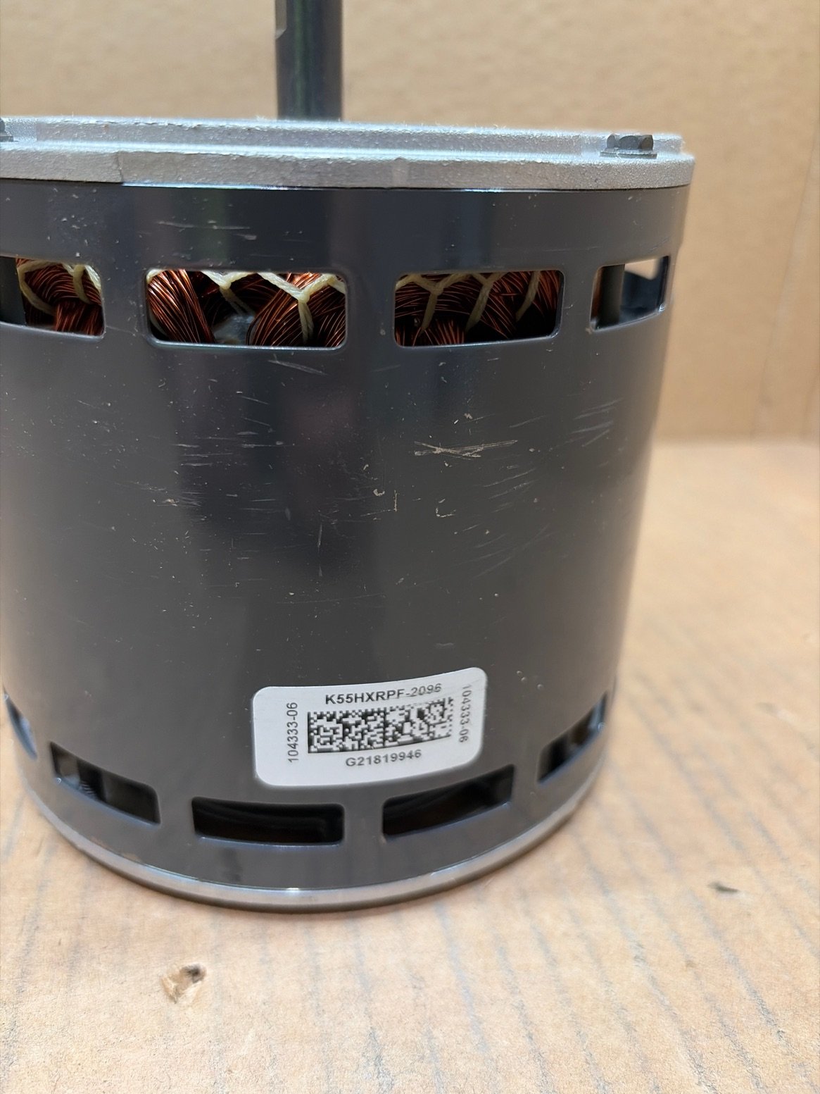 1/3 HP Blower Motor 208-230/60/1 1125 Rpm 3 Speed