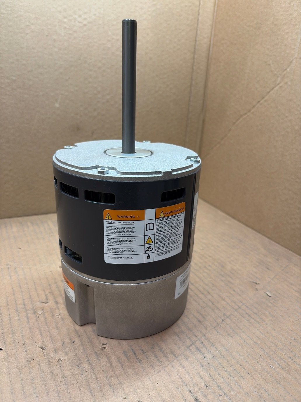 1/2 HP ECM Blower Motor 208-230/50-60/1 300-1300 Rpm Var. Speed