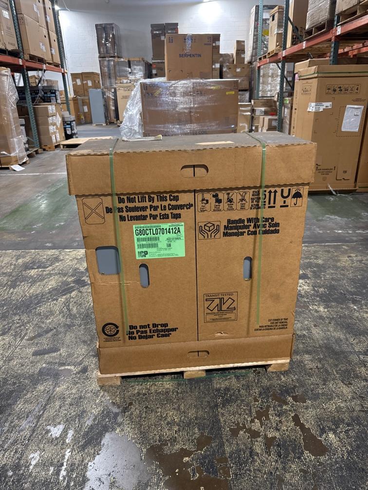 66,000 BTU Low NOx 2-Stg Multiposition ECM Var Spd Communicating Gas Furnace 80% 115/60/1 CFM: 1200
