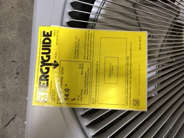 3.5 Ton Single-Stage Split-System Air Conditioner 208-230/60/1 R410A 16 SEER