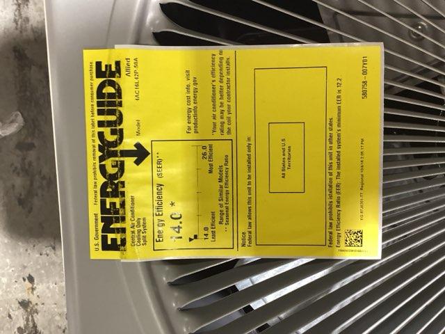 3.5 Ton Single-Stage Split-System Air Conditioner 208-230/60/1 R410A 16 SEER