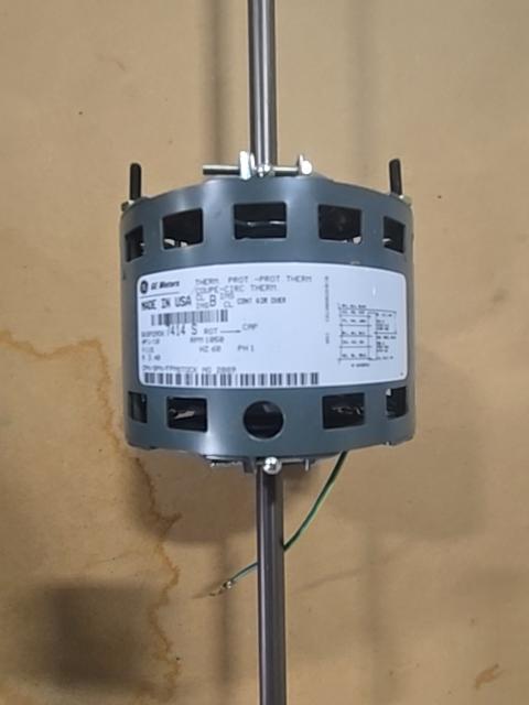 1/10 HP Blower Motor 115/60/1 1050 Rpm 5 Speed