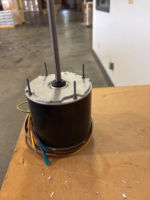1/2 HP Condenser Fan Motor 208-230/60/1, 3.5 Amps, 1075 RPM