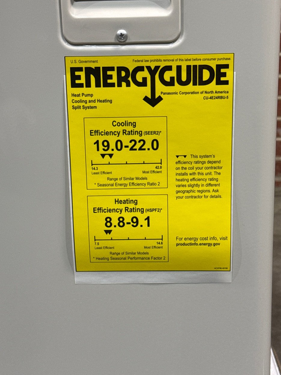 48,500 BTU Multi-Zone Outdoor Inverter Heat Pump Mini Split Unit, 19 SEER 208-230/60/1 R-410A